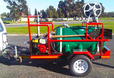 Tanker Trailer Bowser Fire Fighting